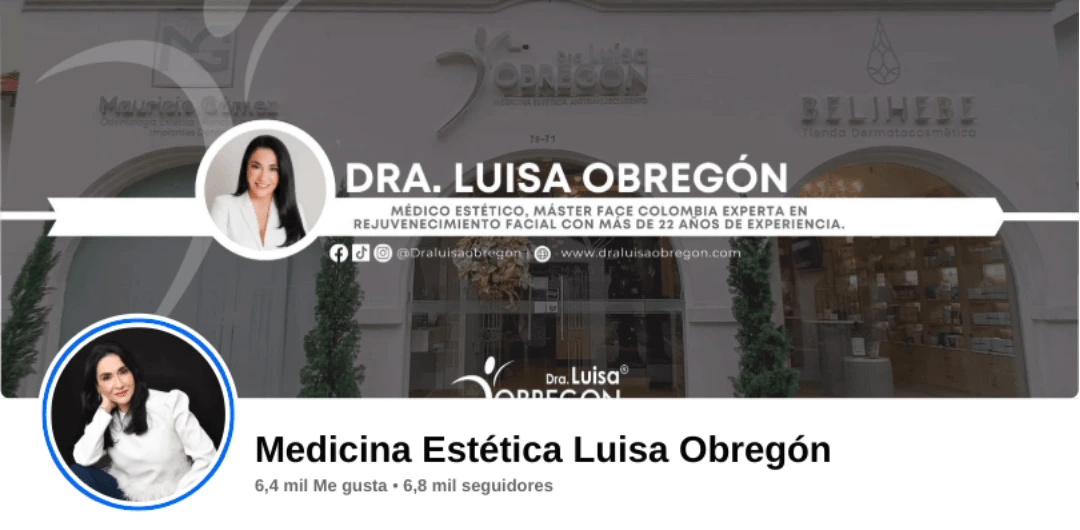 Facebook Dra. Luisa Obregón